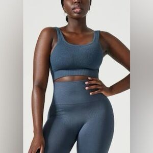 BLANQI Everyday Ribbed Seamless Bralette Size Large